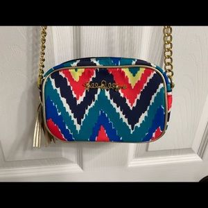 Lilly Pulitzer chevron crossbody